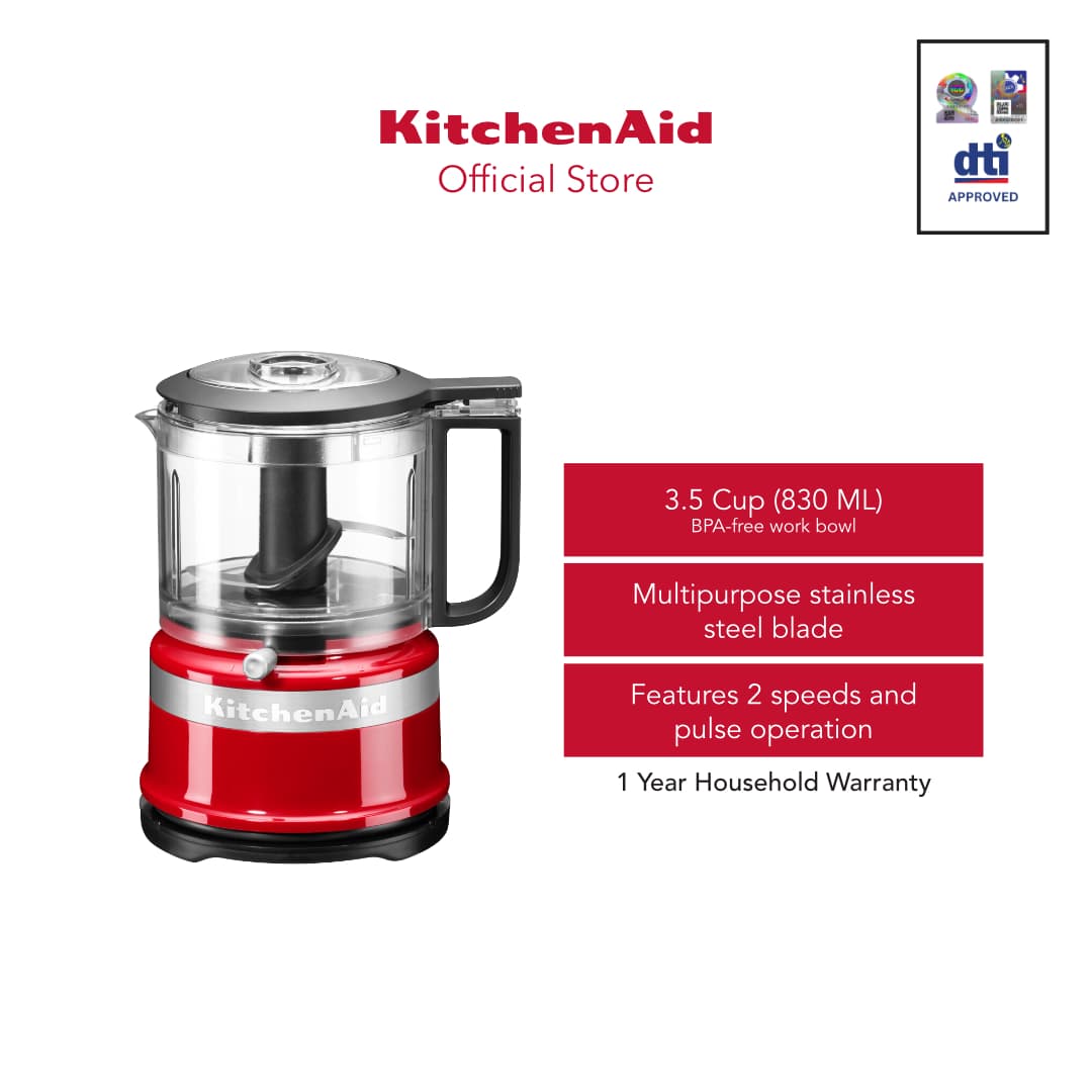 KitchenAid 3.5Cup Mini Food Processor - Matte Black