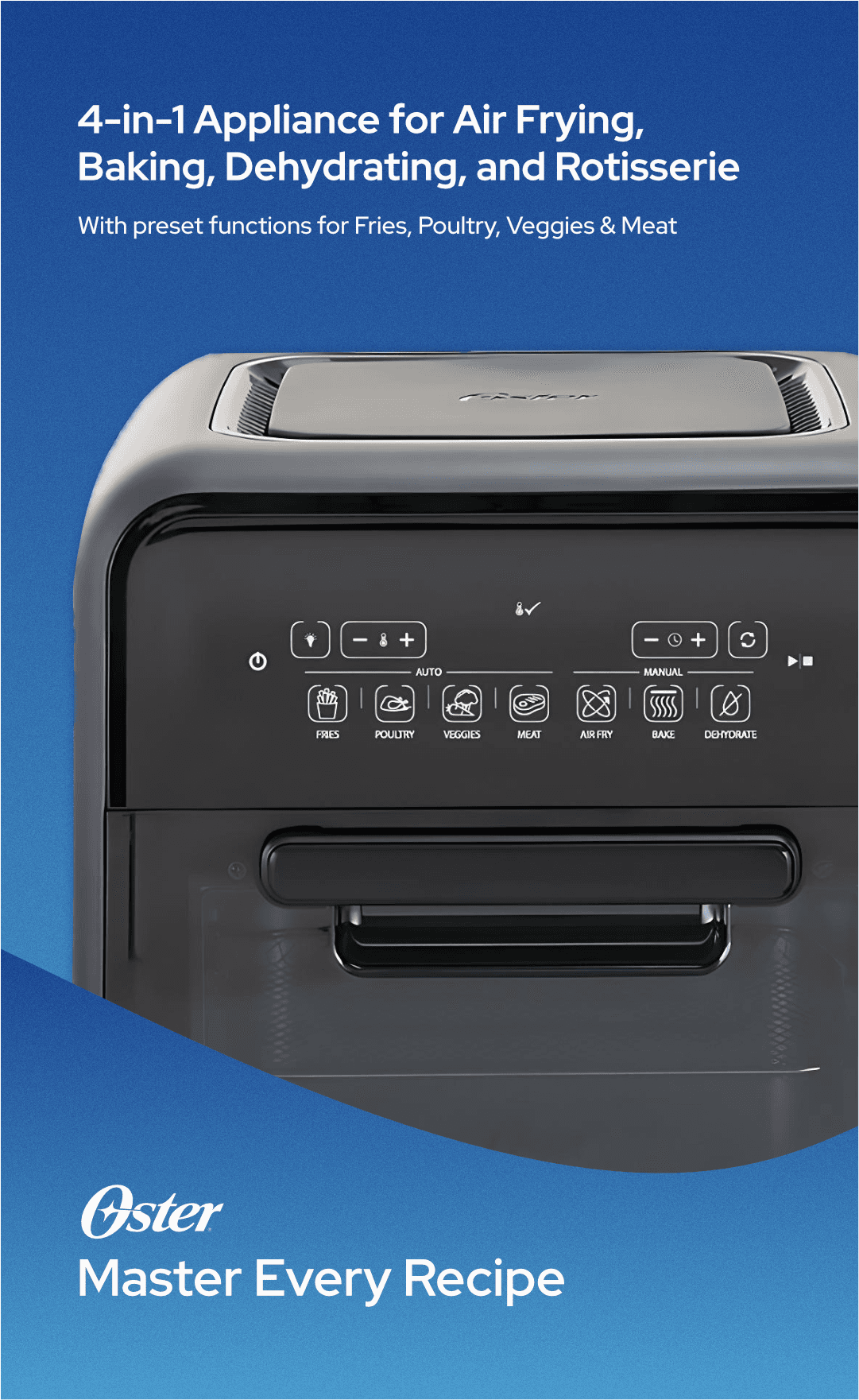 4-in-1 Air Fryer Oven - Lorikeet