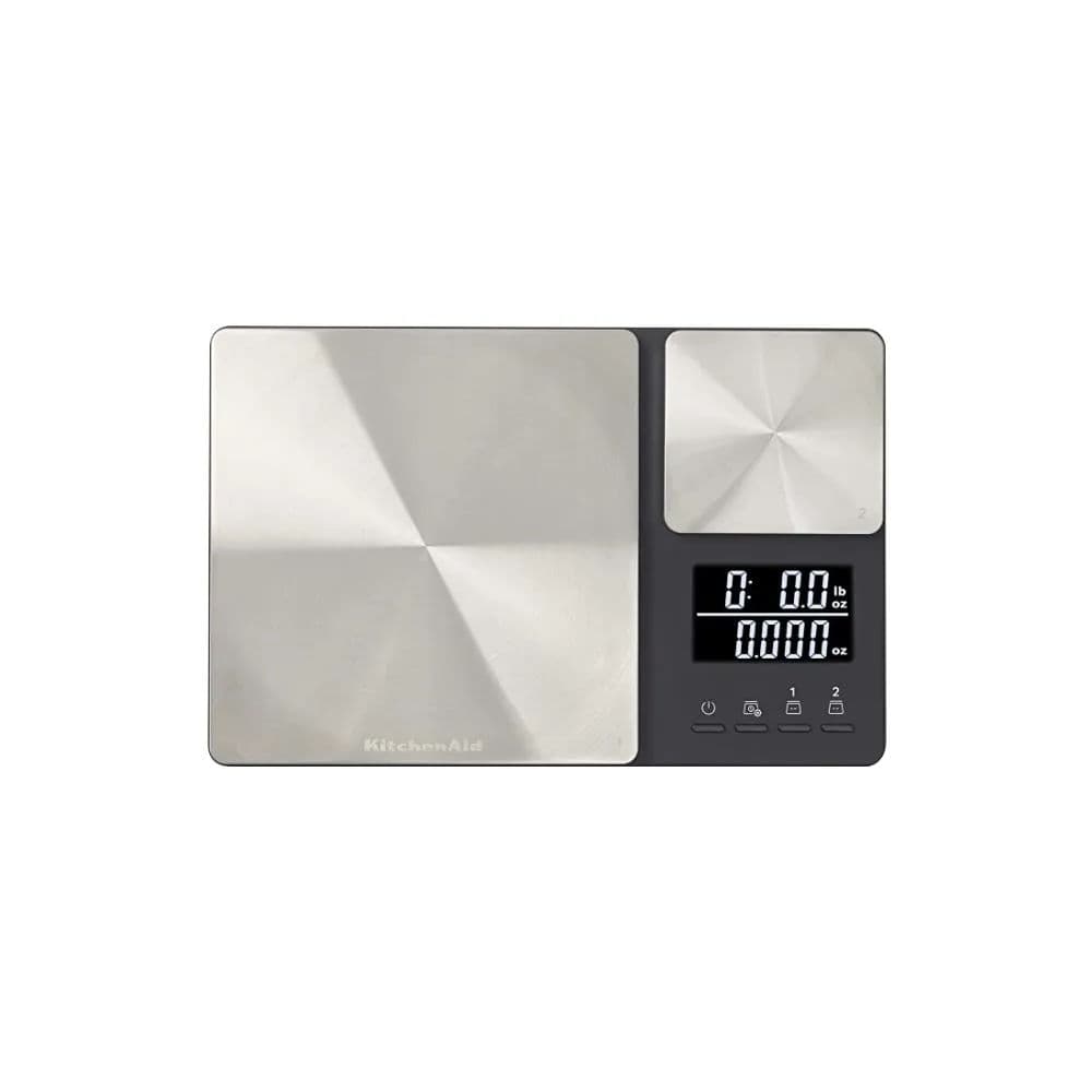 KA-TG Dual Platform Ss Dig Kitchen Scale Bxd Blk